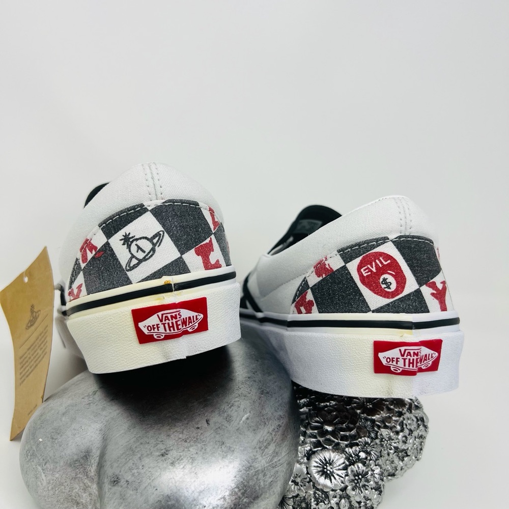 Vans x Vivienne Westwood Anglomania Classic Slip-on Sneakers - Picture 8 of 13